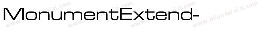 MonumentExtend字体转换