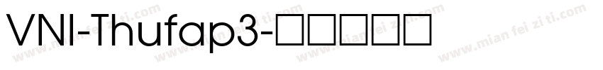 VNI-Thufap3字体转换