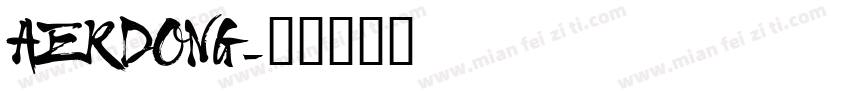 AERDONG字体转换