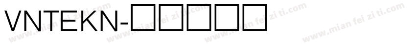 VNTEKN字体转换