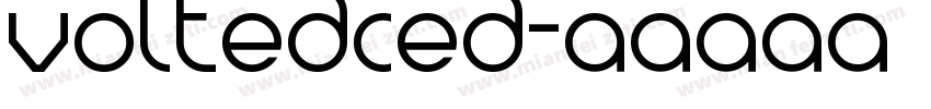 voltedced字体转换