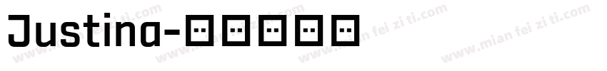 Justina字体转换