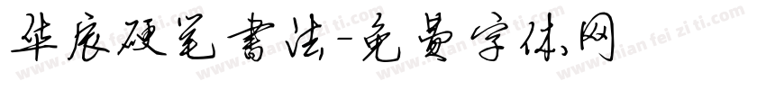 华辰硬笔书法字体转换