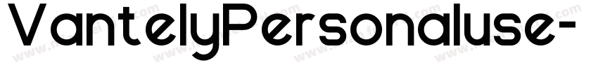 VantelyPersonaluse字体转换