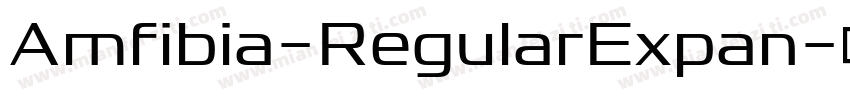 Amfibia-RegularExpan字体转换