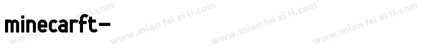 minecarft字体转换
