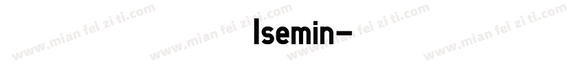 异世明異世明Isemin字体转换