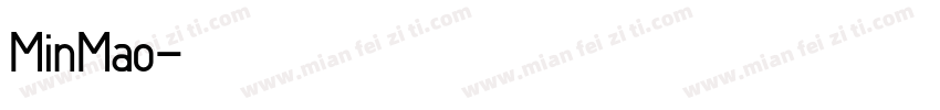 MinMao字体转换
