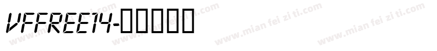 VfFree14字体转换