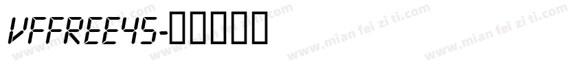 VfFree45字体转换