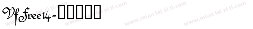 VfFree14字体转换