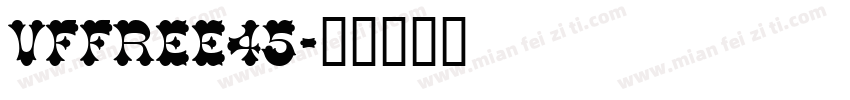 VfFree45字体转换