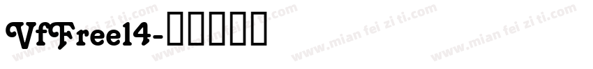 VfFree14字体转换