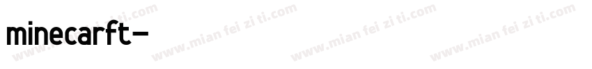 minecarft字体转换