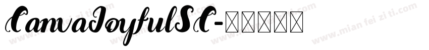 CanvaJoyfulSC字体转换