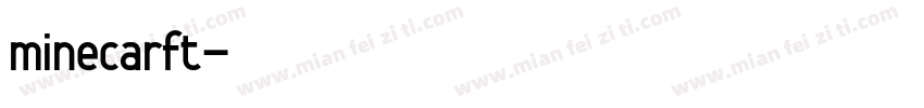 minecarft字体转换