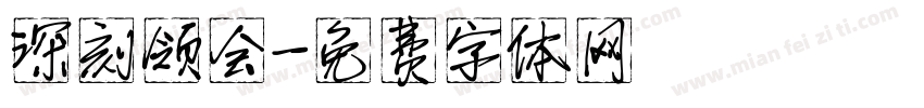 深刻领会字体转换
