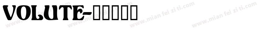 Volute字体转换