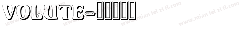 Volute字体转换