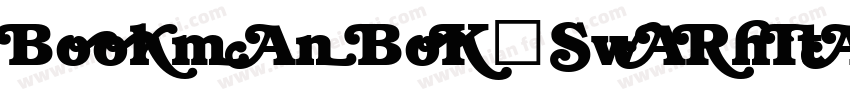 BookmanBoldSwashItalic字体转换