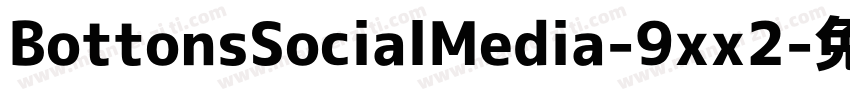 BottonsSocialMedia-9xx2字体转换