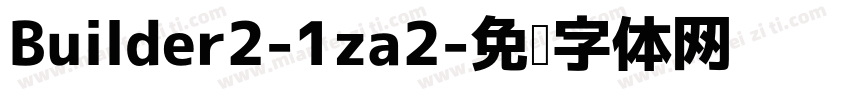 Builder2-1za2字体转换