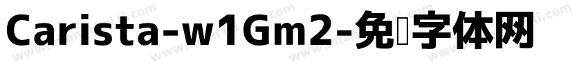 Carista-w1Gm2字体转换