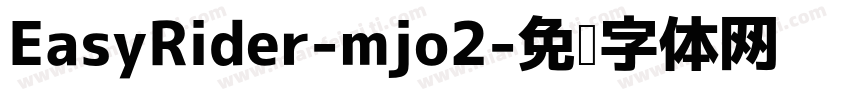 EasyRider-mjo2字体转换