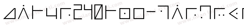 zihun240hao-qingmen字体转换