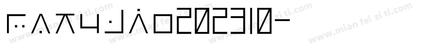 MSTUDIO202310字体转换
