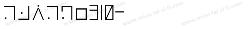ydiygo310字体转换