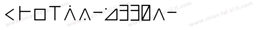 Cholis-x330r字体转换