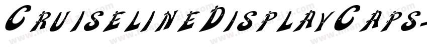 CruiselineDisplayCaps字体转换
