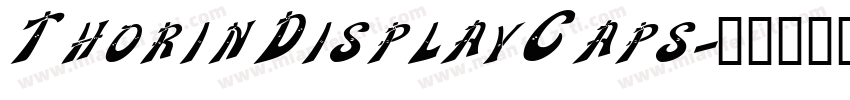 ThorinDisplayCaps字体转换