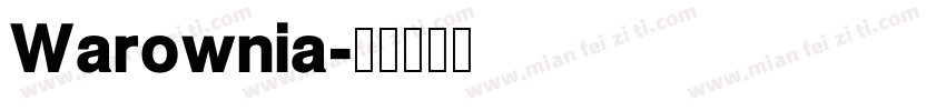 Warownia字体转换