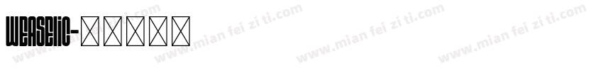 Weaselic字体转换