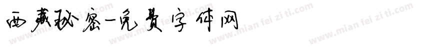 西藏秘密字体转换