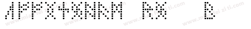 Effingham-rg40B字体转换