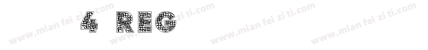 清松手寫體4-Reg字体转换