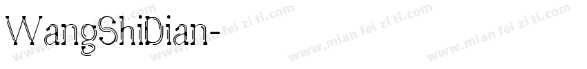 WangShiDian字体转换