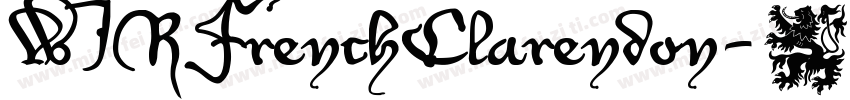 WIRFrenchClarendon字体转换