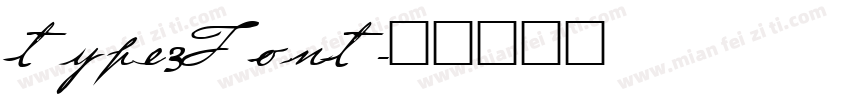 type3Font字体转换