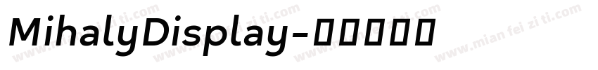 MihalyDisplay字体转换