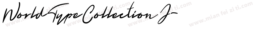 WorldTypeCollectionJ字体转换