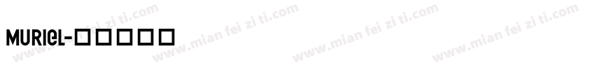 MURIEL字体转换