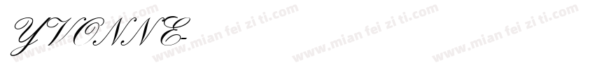 YVONNE字体转换