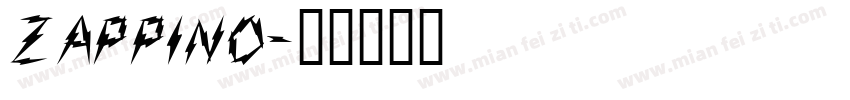 Zappino字体转换
