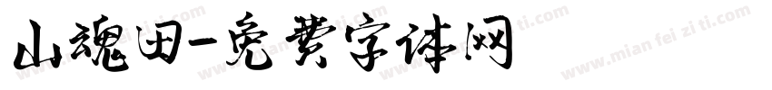 山魂田字体转换