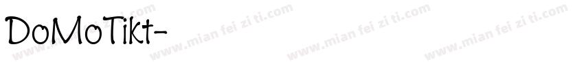 DoMoTikt字体转换