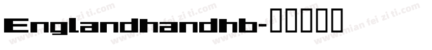 Englandhandhb字体转换